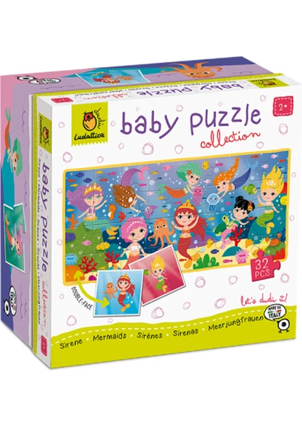 Bebekler için Puzzle - Deniz Kızları resmi
